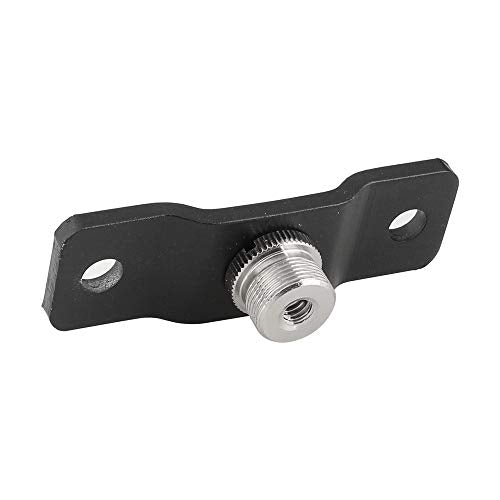 CAMVATE 5/8'' Male to 1/4'' Female with Pedestal for Microphone Adapter (Pack of 2) - size: 1.18 in x 3.15 in x 0.87 in (Pack of 2)