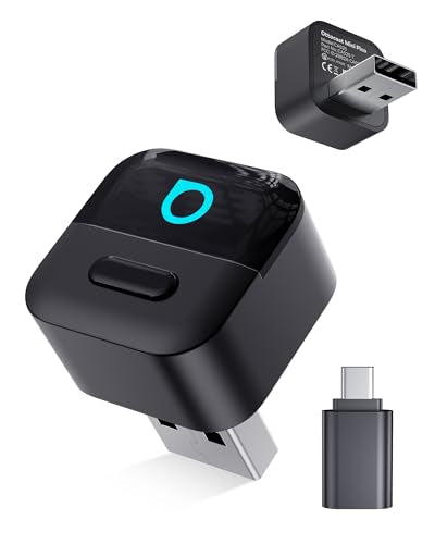 OTTOCAST Mini Pico (2026 Version) Wireless CarPlay & Android Auto Adapter