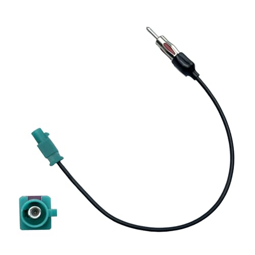 Radio Antenna Adapter Compatible with Dodge Jeep Ford Aftermarket Radio Stereo Antenna Adapter for Ram Wrangler C-Class Sprinter Buick Cadillac Aftermarket Stereo Antenna Connector Cable Plug