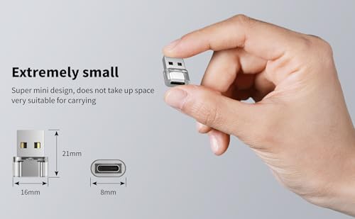 10 Pack USB to USB C Adapter,USB C Female to A Male Charger Converter Compatible with Apple Watch,iPhone 15 14 13 12 Pro Max Plus,Note,iPad 9 10 Air 5 Mini 6,Galaxy Pixel and etc.(Clear) - color: Clear, size: 10PCS
