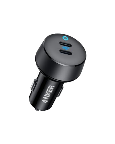 Anker 40W 2-Port PowerIQ 3.0 USB C Fast Charging Car Charger