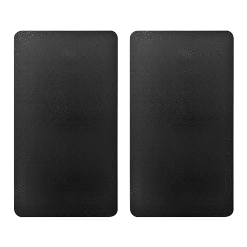 2pack Sticky Upgraded Anti-Slip mat - Non-Slip Rubber, 10.6 X 5.9 Inches - Universal Car Dashboard Sticky Mat for Phone, Sunglasses, Keys - Black/Leather Pattern - 27 * 15cm - color: HF201