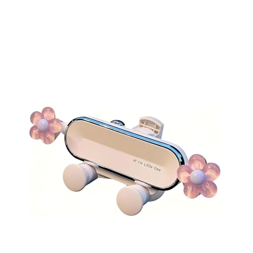 Car Phone Holder Mount, Flower Air Vent Phone Holder, Universal Kawaii Car Accessories for Women Girls (White #C) - size: White #C