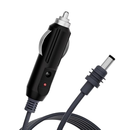 Starlink Mini Cable Car Adapter, Star Link Mini DC Power Cable Direct to Cigarette 12V-24V Charger, 10FT/3M Power Cord Waterproof DC Male to Cigarette Lighter Plug and Play - color: Car Adapter Only