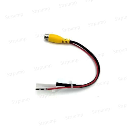 8Pin Car Rearview Camera Reverse Backup Video Adapter for Subaru Forester Legacy Outback Impreza WRX Female - style: Female Connector