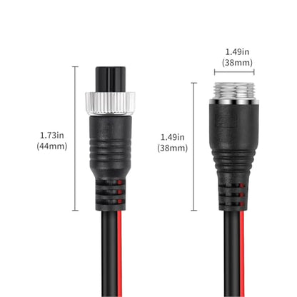 4Pin Backup Camera 4 Pin Backup Camera Extension Cable with Trigger Wire Dash Cam Rearview Camera Extension Cord for CCTV Rear Camera Truck Trailer RV (20m / 65.6ft)