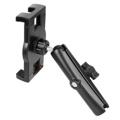 1" Ball Tablet Holder for RAM Mounts, Heavy Duty Clip Mount Fits 5-13" Tablets iPad Pro 12.9 Air Mini Galaxy Tab, Compatible with Car Truck Vehicle Mount System - size: Tablet Holder w 5.91" Arm