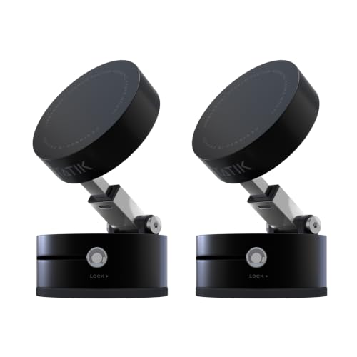 Statik HyperMount (Gen 2) Magnetic Phone Holder, for iPhone and Android - size: 2 Pack