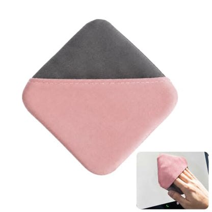 Car Screen Cleaner, 4''×4'' Car Touch Screen Cleaner Non-Scratch Microfiber Auto Touchscreen Cleaning Cloth Automotive Touchscreen Cleaners Cloth for Vehicle Dashboard Cars Display Interior (Pink)
