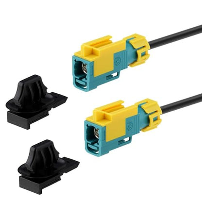 Eightwood Waterproof Fakra Z Female to Female Car Antenna Cable 3 Feet - size: 3ft/100cm