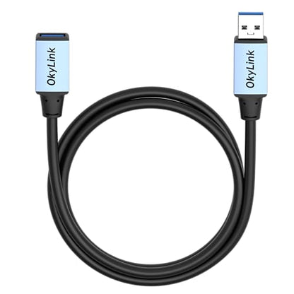 OkyLink USB 3.0/3.2 Gen 1 Extension Cable A to A, Male to Female 5Gbps 3ft - color: USB3.0(5Gbps), size: 3ft (1m)