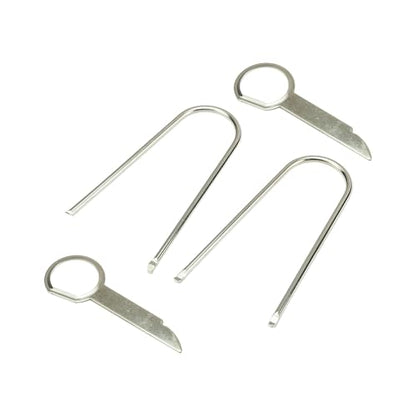 Scosche DT1 Automotive Car Radio DIN Removal Tool Kit - Essential Factory Radio Removal Keys - Stereo Removal Pry Tool Set - Audi, Ford, Mercedes, VW and More - Compact Car Audio Installer Equipment