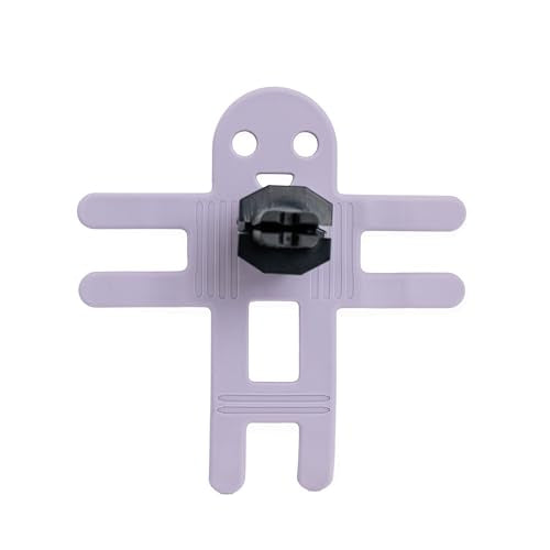 Hug Buddy Air Vent Universal Car Cell Phone Holder, Adjustable, Mount Compatible with iPhone, Samsung Galaxy, LG, Google, Nexus 5X, and Most Smartphones, Lovely Lavender - color: Lovely Lavender