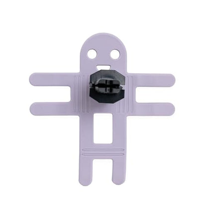 Hug Buddy Air Vent Universal Car Cell Phone Holder, Adjustable, Mount Compatible with iPhone, Samsung Galaxy, LG, Google, Nexus 5X, and Most Smartphones, Lovely Lavender - color: Lovely Lavender