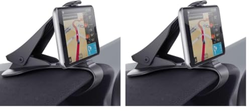 Car Dashboard Mount Holder Stand Clamp Cradle Clip for Cell Phone GPS Navigation Clip on Dash Phone Holder Durable Mount (Pack of 2) - size: 6.5 inches (Pack of 2)