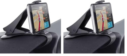 Car Dashboard Mount Holder Stand Clamp Cradle Clip for Cell Phone GPS Navigation Clip on Dash Phone Holder Durable Mount (Pack of 2) - size: 6.5 inches (Pack of 2)