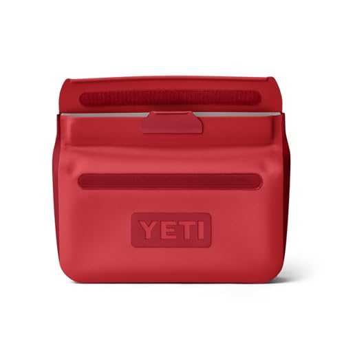 YETI Sidekick Dry 1L Gear Case, Rescue Red - color: Rescue Red, size: Sidekick 1L