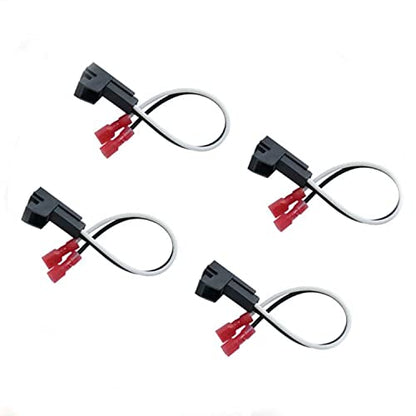 4 Pack Speaker Harness 72-4568 - Door Speaker Replacement - style: 72-4568