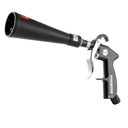 VEVOR Car Cleaning Gun, 6-9.2 Bar High-Pressure Air Blow Gun with 2 Set Nozzles, 360° Rotating Nozzle for Complete Cleaning, Quickly Blasts Dirt and Dust from Surface, Work with 1/4 NPT Air Compressor