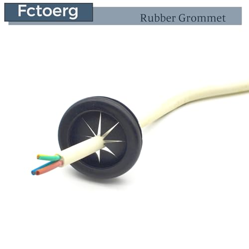 Rubber Grommets for Wiring Firewall Hole Plugs Wire Protection Grommet Electrical Appliance Tubing Plumbing for 1-1/4" Drill Hole - size: 1-1/4" Drill Hole (1-1/8" ID)