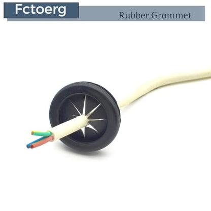 Rubber Grommets for Wiring Firewall Hole Plugs Wire Protection Grommet Electrical Appliance Tubing Plumbing for 1-1/4" Drill Hole - size: 1-1/4" Drill Hole (1-1/8" ID)