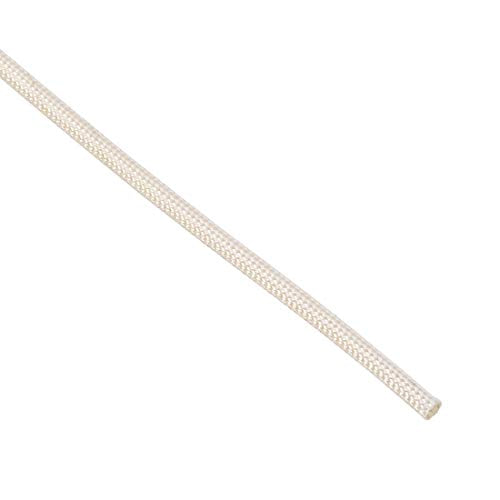 uxcell Insulation Braid Sleeving, 16.4Ft-2mm High Temp Fiberglass Sleeve White - color: White, size: 2mm