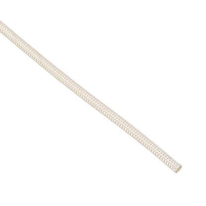 uxcell Insulation Braid Sleeving, 16.4Ft-2mm High Temp Fiberglass Sleeve White - color: White, size: 2mm