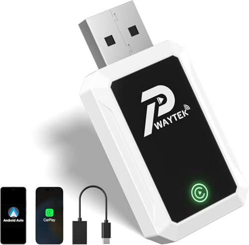 Wireless CarPlay Adapter for Wired CarPlay Cars, Android Auto Dongle