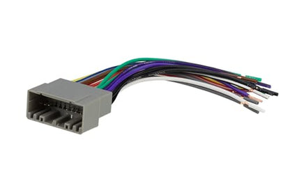 Scosche CR02B Car Radio Wiring Harness Kit Compatible with Select 2002-07 Non-Amplified Chrysler, Dodge and Jeep Vehicles - Aftermarket Stereo Wire Adapter - See Guide in Images to for Vehicle Fitment - style: Wire Harness Only