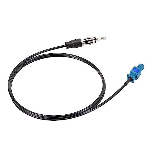 Bingfu Universal Vehicle Car Stereo FM AM Radio Antenna Adapter Cable Fakra Z Male to DIN Plug Connector Cable 1M 3.28ft for Car Stereo Audio HD Radio Head Unit CD Media Player Receiver - color: Fakra Z to DIN Plug 3.28ft