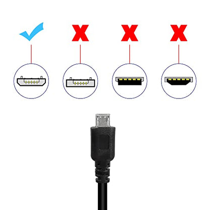QIANRENON 90° Right USB Panel Flush Mount Waterproof Extension Cable Micro USB 5 Pin Angle Micro Male to Female Connector for Fixied on Dashboard of Car,Boat,Motorcycle,28cm/11in (Pass-Through) - style: Pass-through