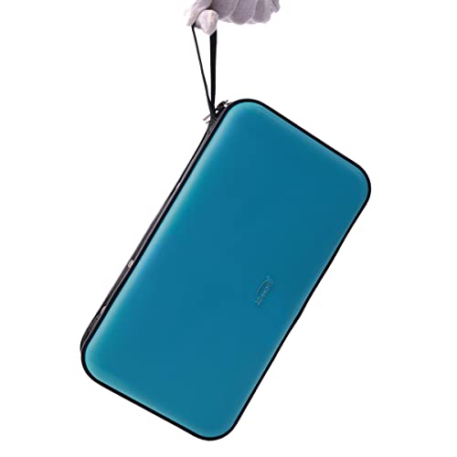 Heavy Duty CD/DVD Case - 72 Capacity Hard Shell Holder for Car, Disc Binder, Protective Blu-ray Wallet (SkyBlue) - color: Skyblue