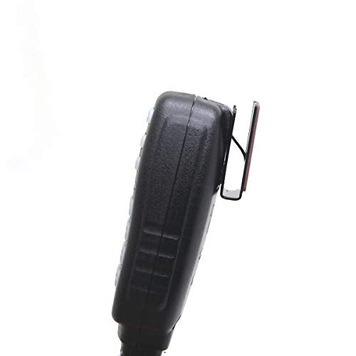 CB Mic Holder Mobile Radio Microphone Hang Up Clip for Yaesu Icom Vexter Motorola Kenwood MH48 MH36 HMN3596 HM133V HLN9073 GM300/340/950 CM200/300 Metal Hook Stick to Car 2Pack