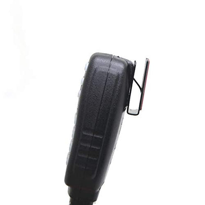 CB Mic Holder Mobile Radio Microphone Hang Up Clip for Yaesu Icom Vexter Motorola Kenwood MH48 MH36 HMN3596 HM133V HLN9073 GM300/340/950 CM200/300 Metal Hook Stick to Car 2Pack
