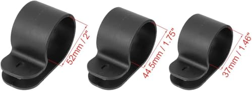 iJDMTOY Universal Fit 1 to 2 inch Round Roll Bar Clamp Mount Convex Inside Center Rearview Mirror For Polaris Yamaha Honda Can-Am Arctic Cat Kawasaki CFMOTO ATV UTV