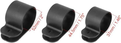iJDMTOY Universal Fit 1 to 2 inch Round Roll Bar Clamp Mount Convex Inside Center Rearview Mirror For Polaris Yamaha Honda Can-Am Arctic Cat Kawasaki CFMOTO ATV UTV