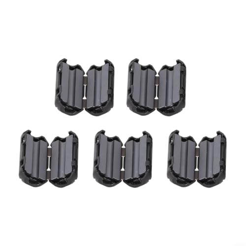 Clip-On Ferrite Core Noise Filter Set, for emi RFI Cable Suppressor Choke for USB Audio Video Power Cables, 5 Sizes 3.5-13mm(13mm) - size: 13mm