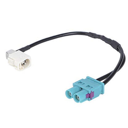 rcd330 fakra-2 to 1 MIB Antenna Adapter G FAKRA Radio for RCD330G RCD330 RCN210 RCD510 Fit for Desay