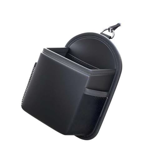 Car Air Vent Storage Bag Organizer Pocket, Multi-functional Air Conditioner Vent Organizer for ID Cards Glasses Phones Pens Keys, Keeps Your Car Neat & Tidy for Stress-free Journey (Black)