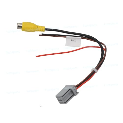8 Pin for Mitsubishi Outlander ASX GF GG ZJ 2013-2020 Car Radio Stereo OEM Reverse Parking Rearview Back UP Camera Video Input RCA Adapter Converter Female Plug - style: Female