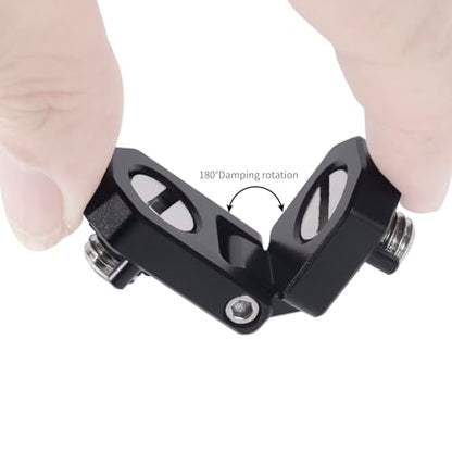 NICEYRIG Mini Right-Angle Plate L-Shape Mounting Bracketfor ARRI Thread-584