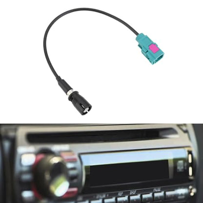 ECSiNG FAKRA Female to RAKU2 Female Car Antenna Adapter, 15 cm Stereo Radio Cable Extension, Compatible with HC97 Raku II Roof Aerial Navigation - size: RAKU2 Female
