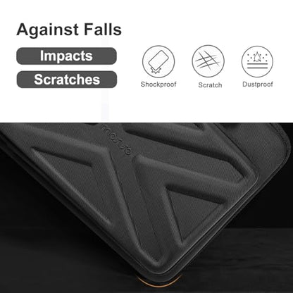 MOSISO Laptop Bag for Men, 17-17.3 inch Computer Bag - color: Black, size: 17.3 inch