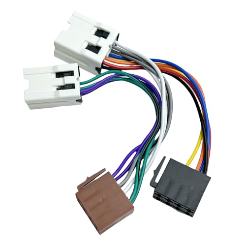 Aftermarket Radio Wiring Harness Compatible with Nissan 1995-2013/Infiniti 1997-2012, Universal ISO Car Stereo Adapter Fits for FX35 FX45 G20 I30 Q45 QX4 QX56