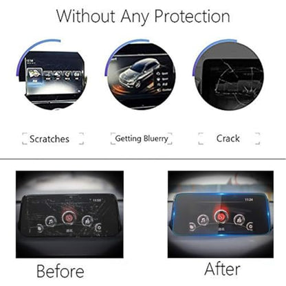 TTCR-II for 2017 2018 2019 Mazda CX-5 Navigation Screen Protector 7 Inch, - color: For 2017-2020 Mazda CX-5 with 7-Inch Touchscreem