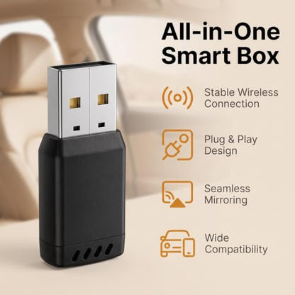 Wireless Carplay Adapter Mini USB Wireless Carplay