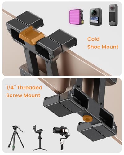 OHLPRO Car Cup Holder Tablet Mount for Truck & SUV, Heavy Duty iPad Holder for Car with Thick Case Friendly Deep Claws, 2.6-3.9" Expandable Base & Adjustable Extension Arm, Fits 5-17" Devices, Black