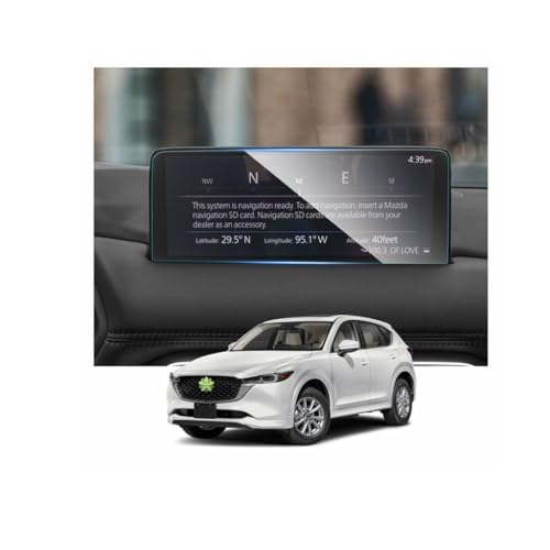Ruiya 2025 CX5 Screen Protector for Mazda CX5 2025 Accessories 9HD Anti-glare Scratch Tempered Glass Compatible with 2021 2022 2023 2024 2025 Mazda CX5(10.25") - color: 2021-2025 Mazda CX5 10.25-inch