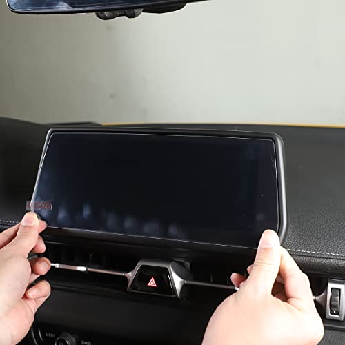GPS Screen Protector Foils Fit for Toyota Supra GR A90 A91 MK5 2019-2026 Navigation Screen Protector, Center Touch Display Anti Scratch Tempered Glass Protective Film (Transparent)