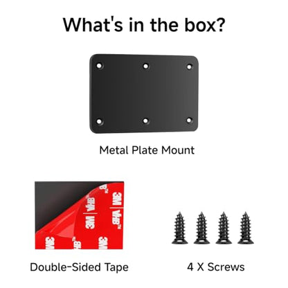 Metal Plate for Wireless Magnetic Backup Camera Mounting Base